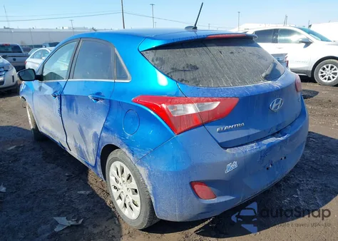 2017 Hyundai Elantra Gt from USA, damaged, VIN KMHD35LH6HU351227